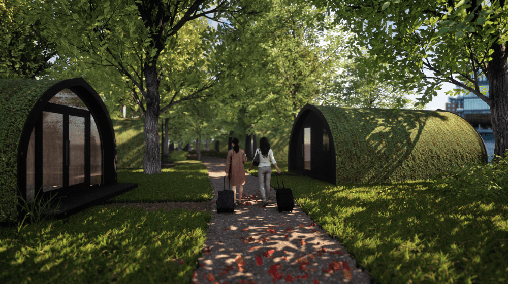 AvantGlamp at NEC Corridor Glamping Pods