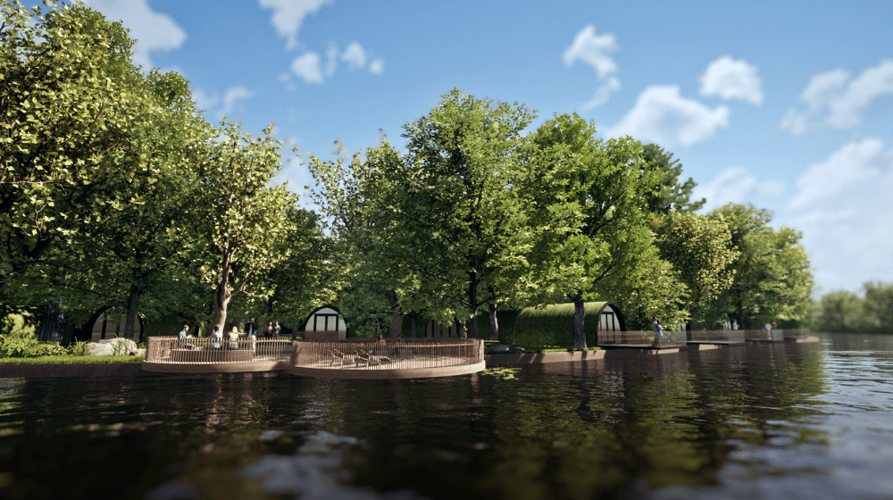 AvantGlamp at NEC Lilly Pods and Glamping Pods