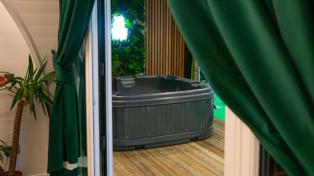 Hot Tub Glamping Pod