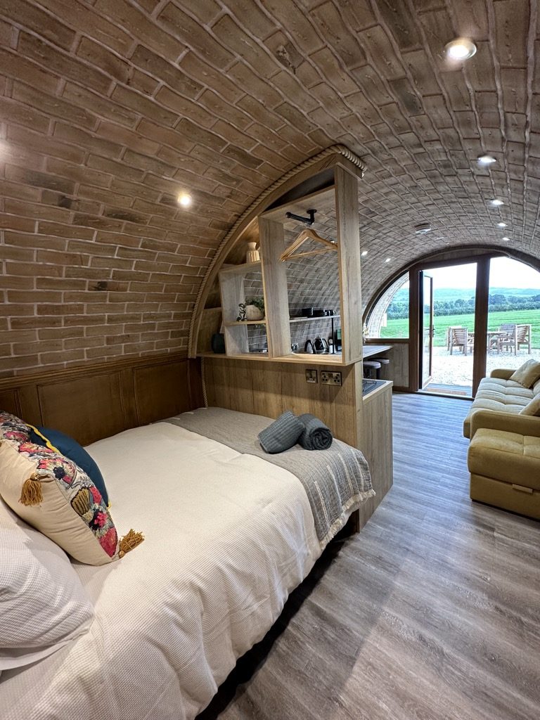 Bredon View Glamping Pod Interior