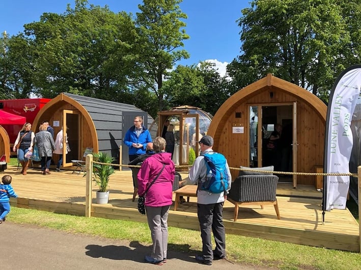 Day in the life: Glampitect Designers at The Glamping Show