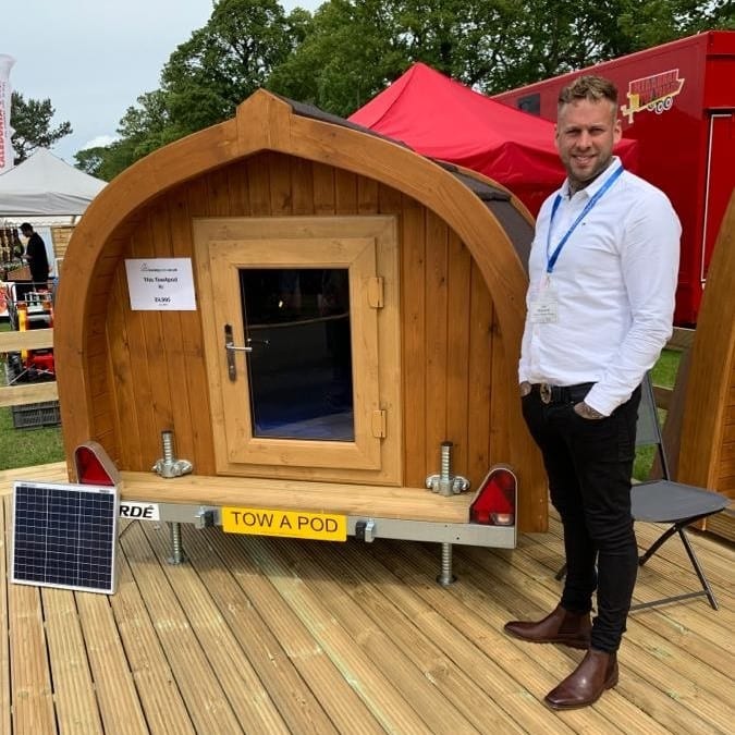 start glamping business on unused land