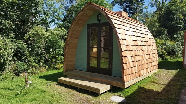 Financing glamping pods