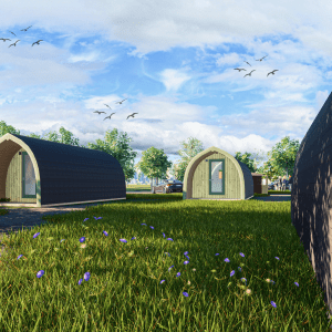 Glampitect Visual Glamping Pods Site Design