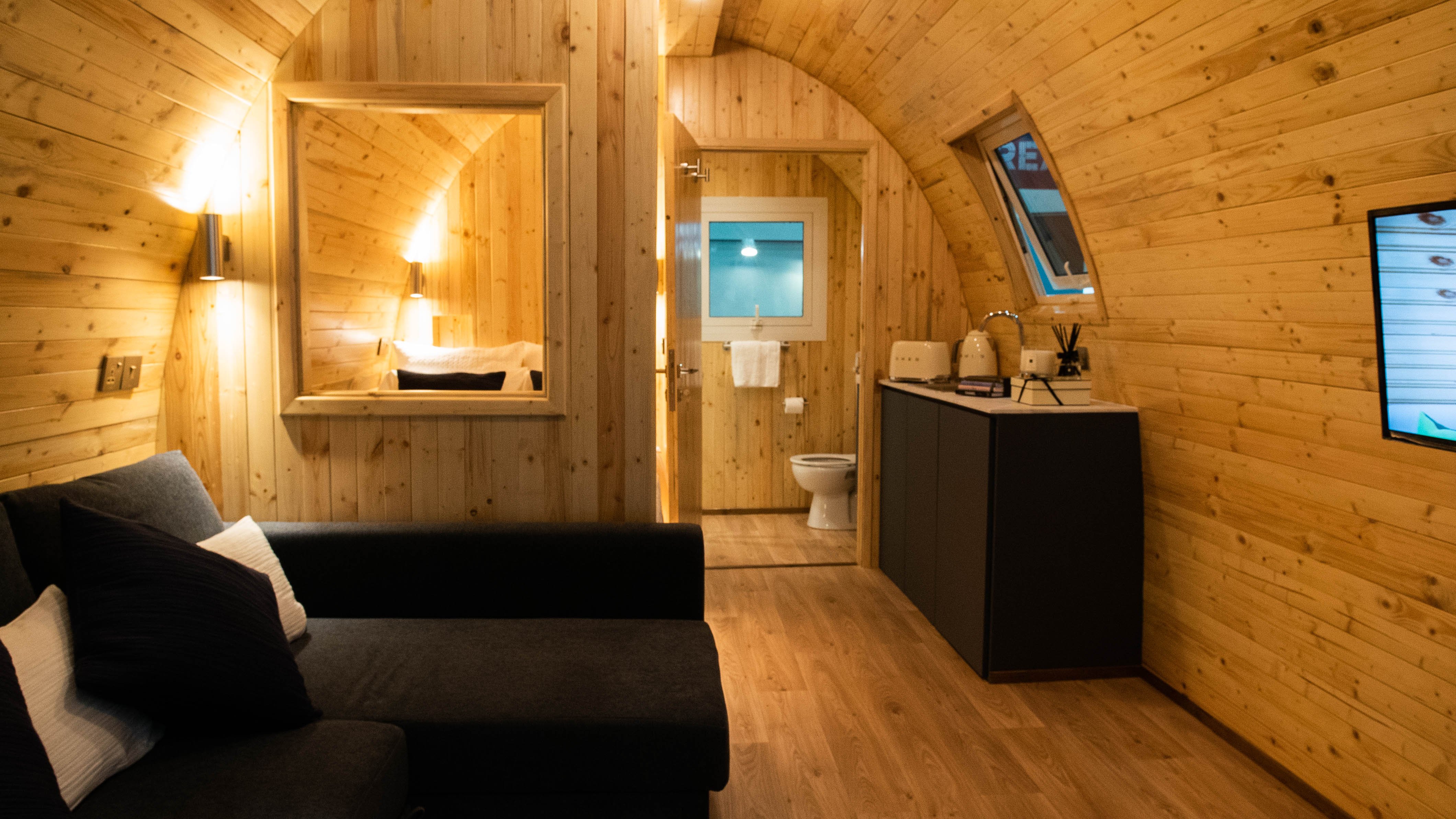 Glamping pod manufactured in Dubai