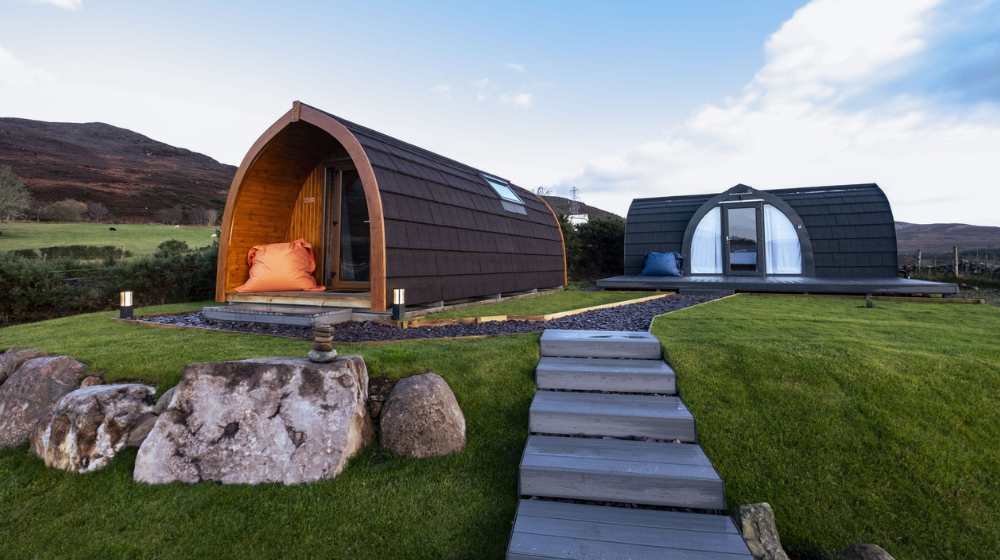 Two Glamping Pods