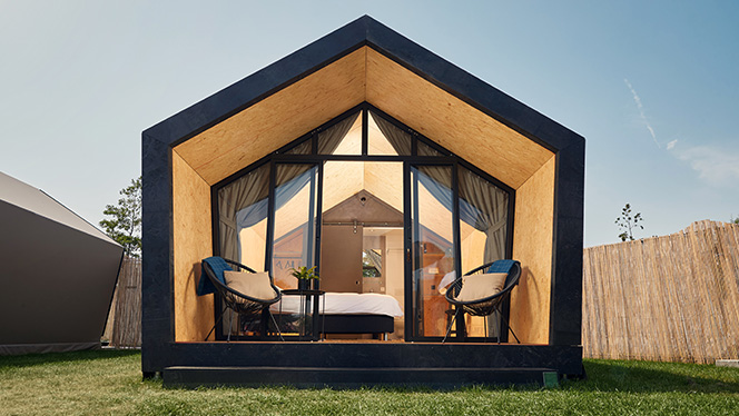 diamond suite glamping pod manufacturer