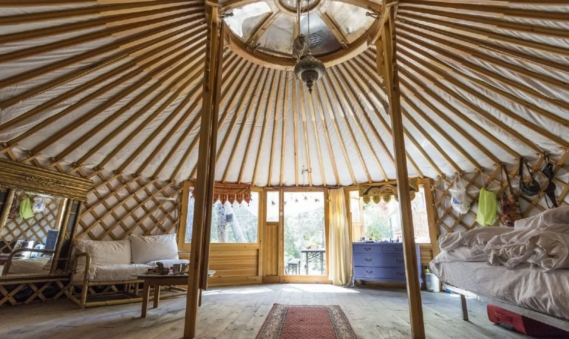 glamping pod vs yurt